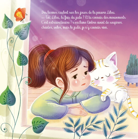 Ambre entre en scène - Editions Langue au chat