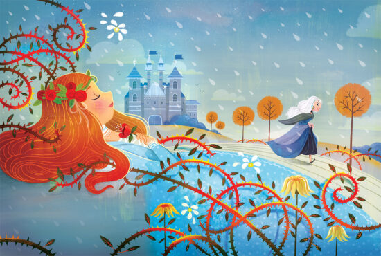 La belle au beau jardin - Editions Hemma