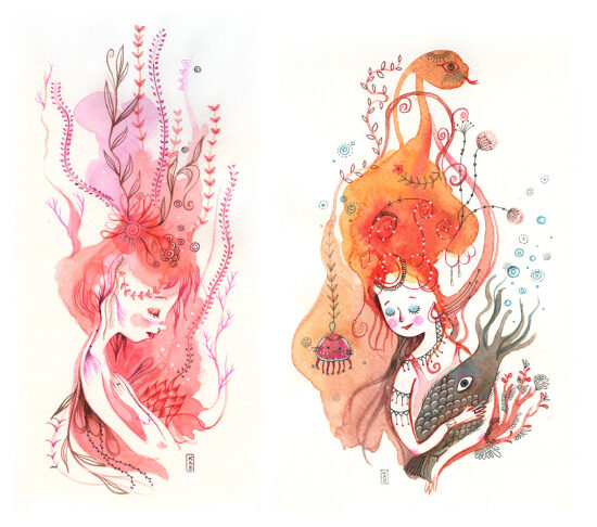 Femmes aquatiques