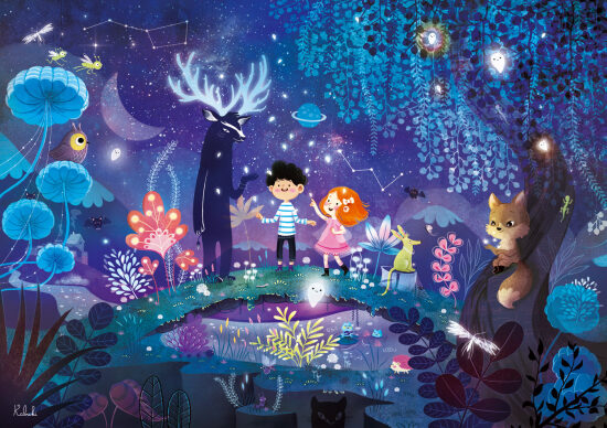 Escapade nocturne - Puzzle Michèle Wilson